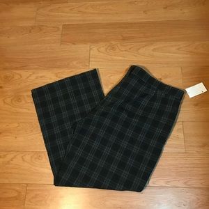 Ladies Petite Plaid Pants size 18
